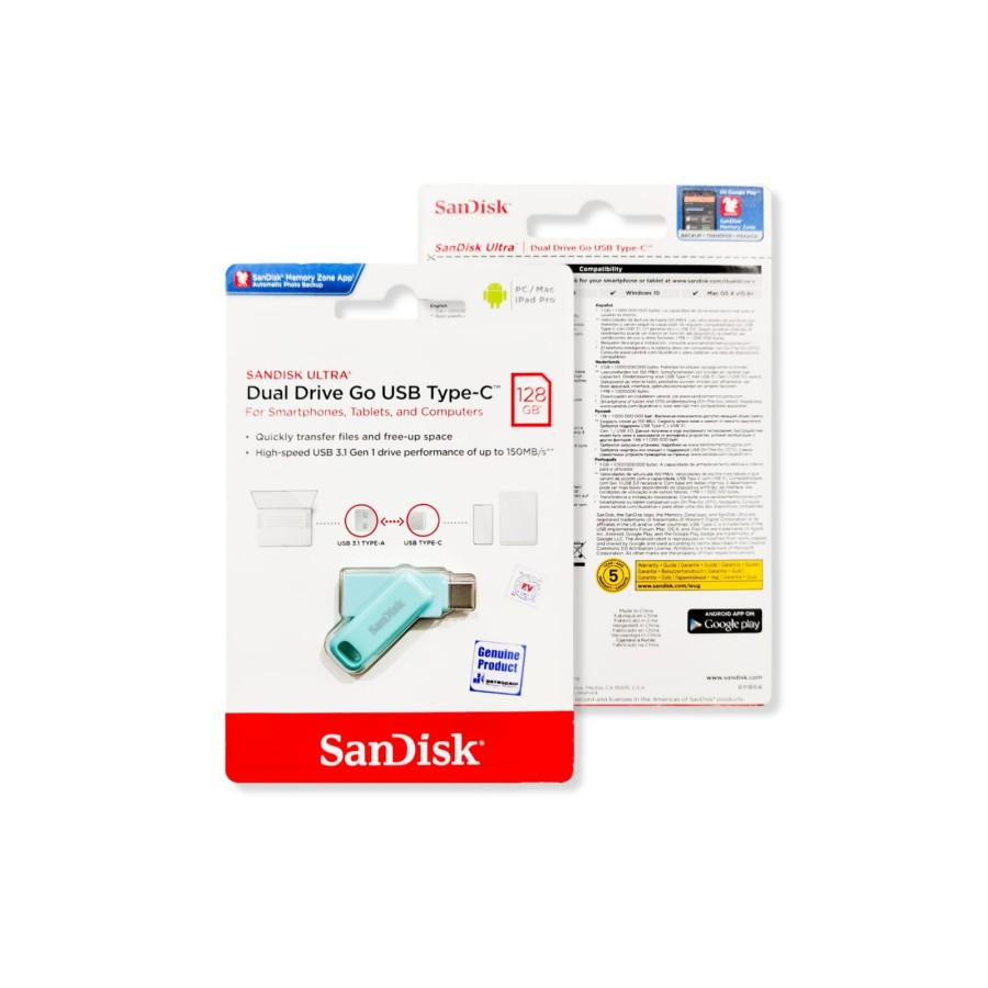 Sandisk Ultra Dual Drive USB Type-C 128 GB