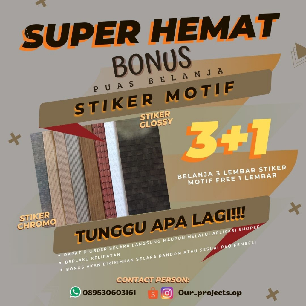 STIKER TEKSTUR MOTIF BATU BATA MATERIAL PADA MINIATUR MAKET, SKALA 1:20 UKURAN A4 [Our_projects]