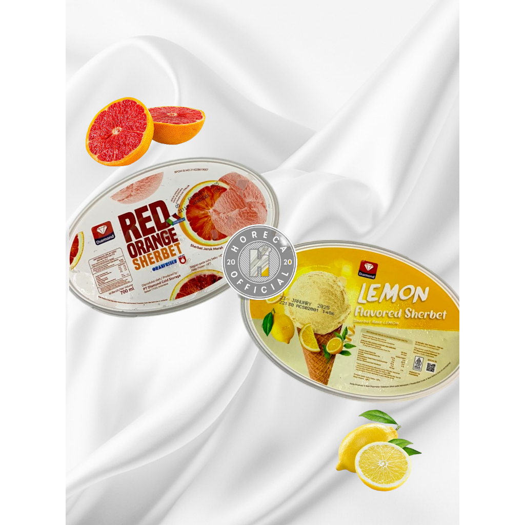 

DIAMOND SHERBET 700ML /FROZEN DESSERT RASA BUAH 700ML