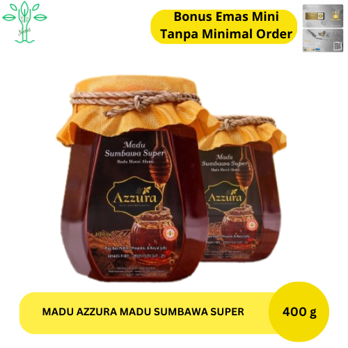 

Madu Azzura Sumbawa Super Hutan Asli Murni 400 gram