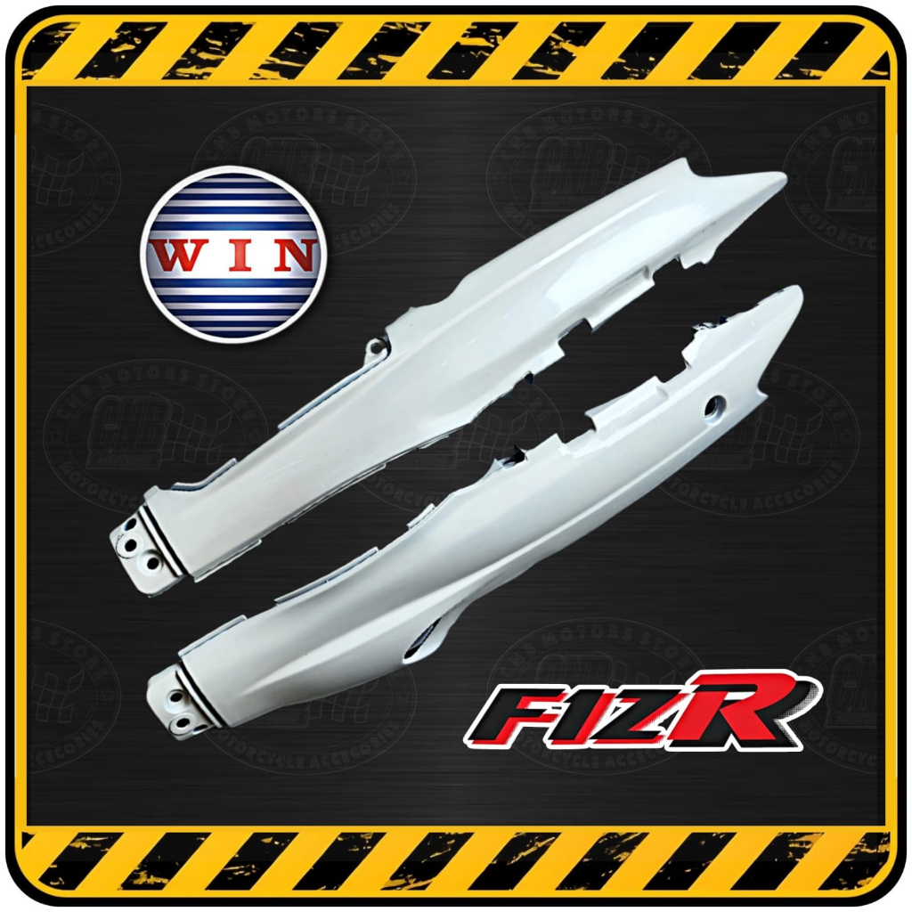 Cover Body Samping / Totok / Tepong Putih Yamaha F1ZR FIZR F1Z FIZ VEGA R LAMA (2004) by WIN