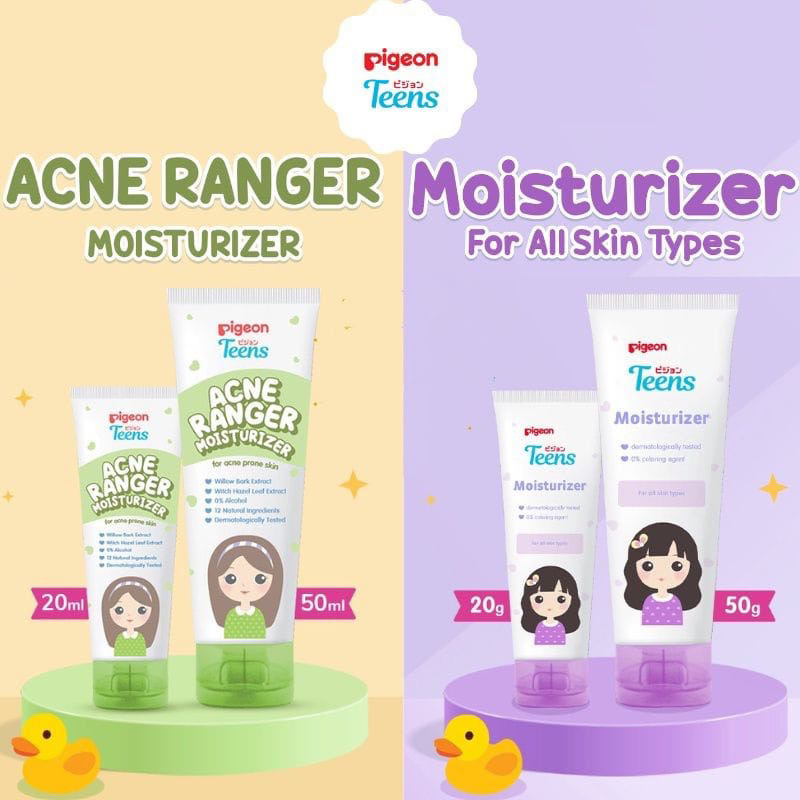 Moisturizer Pigeon Teens/Moisturizer Acne/Moisturizer Bright