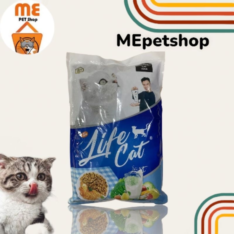 LIFE CAT1kg Makanan kucing kering dry food live