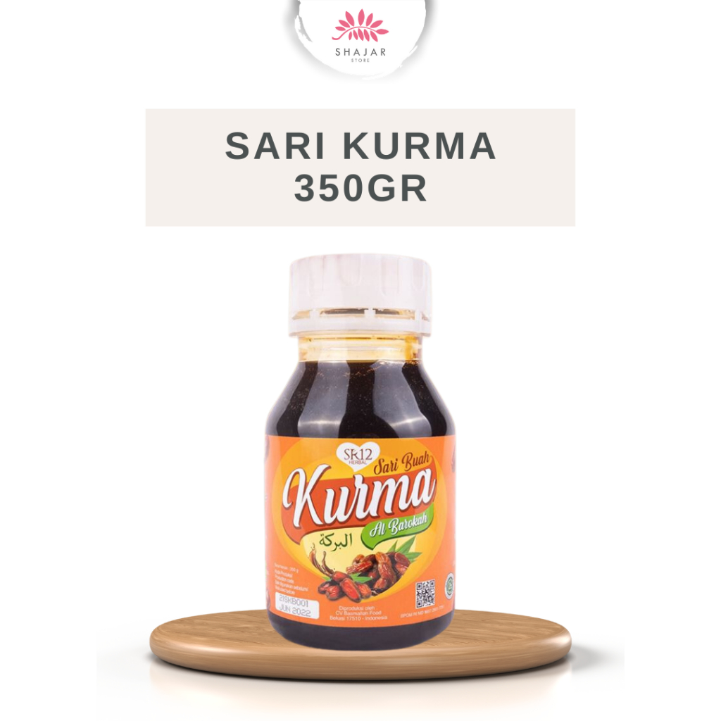 

Sari kurma 350gr / Asli Tanpa Gula / Sari Buah Kurma Mencegah Kurang Nya Darah (ANEMIA) / HERBAL JSR SR12