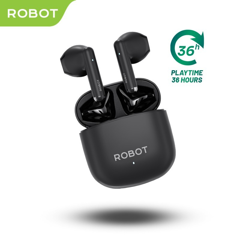 TWS ROBOT T60 Airbuds Earphone Bluetooth 5.3 Wireless