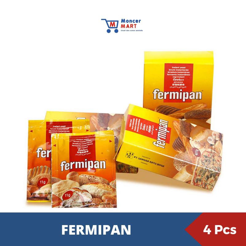 

Fermipan Pengembang Roti 4 Pcs (@11g)