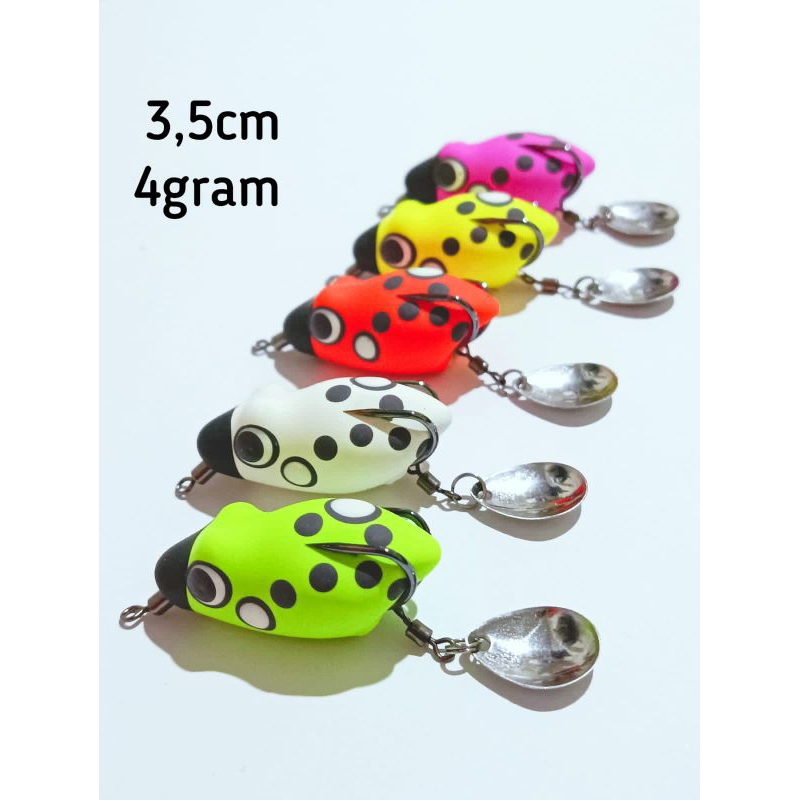 soft frog gacor 3,5cm/ umpan casting