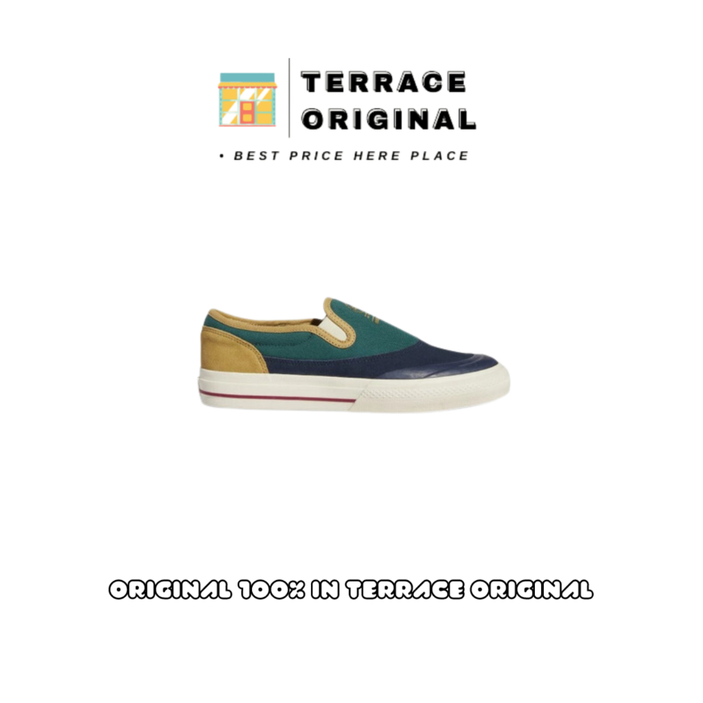 SALE Sepatu adidas Nizza RF Slip-On Shoes - Green