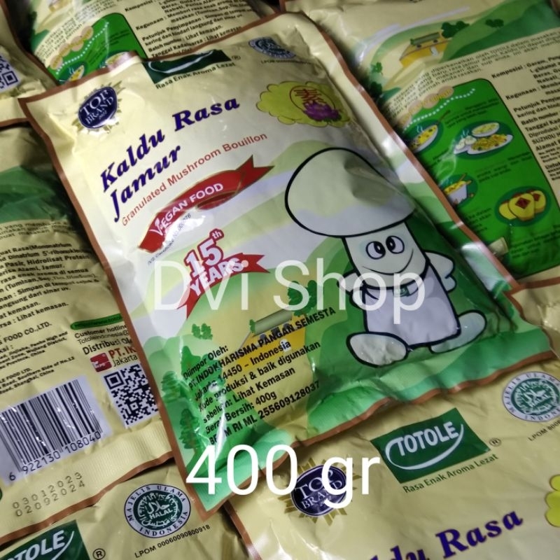 

TOTOLE Kaldu Rasa Jamur 400 gr gram