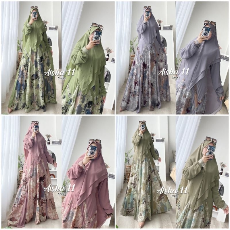 AISHA 11 SYARI BY ZAZA STORE