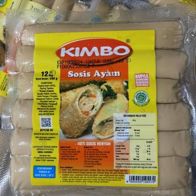 

sosis kimbo ayam12pc