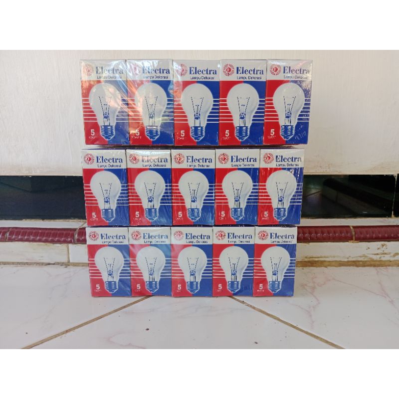 Lampu Outdoor Dekorasi Electra 5 Watt/Lampu Penghangat Ayam/Lampu Mesin Tetas Telur