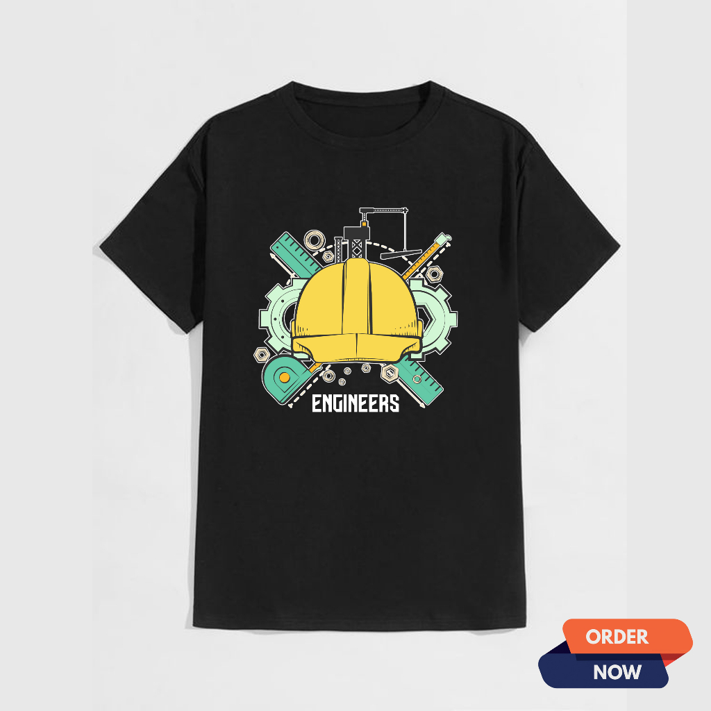 KAOS ENGINEER / ENGINEERING / BAJU PRIA