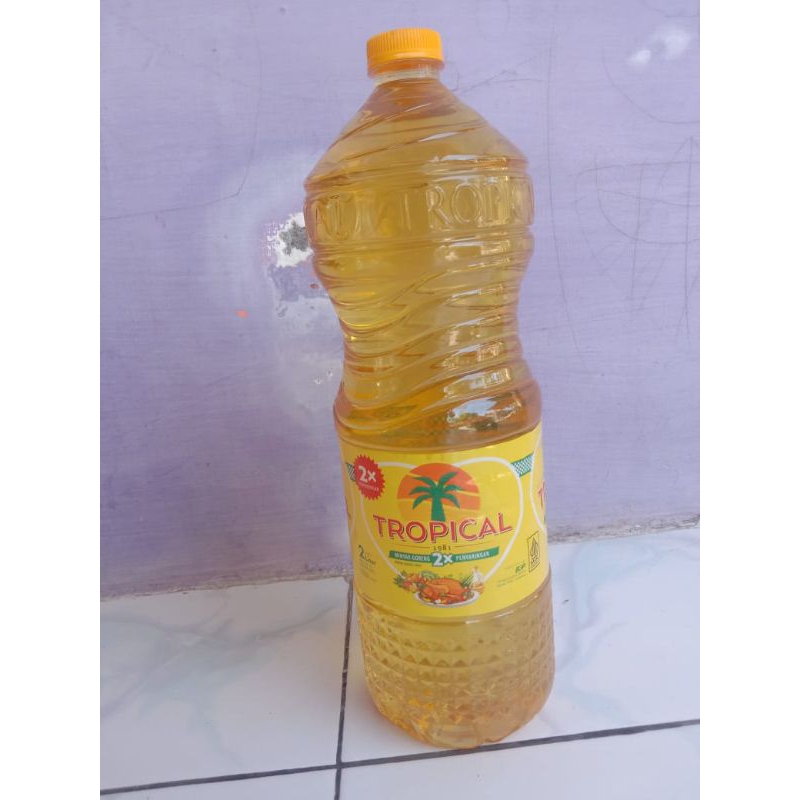 

Minyak goreng Tropical botol 2liter