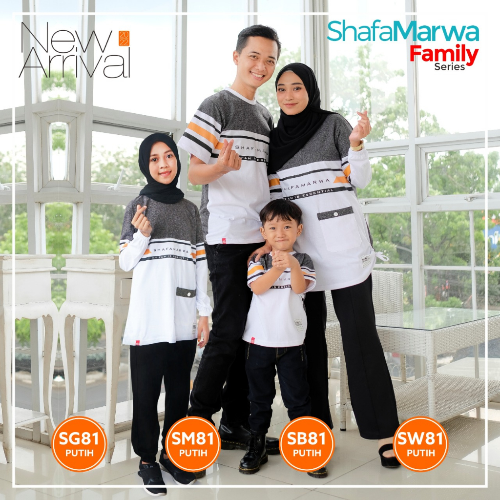 SHAFA MARWA ATASAN KAOS WANITA SW 81
