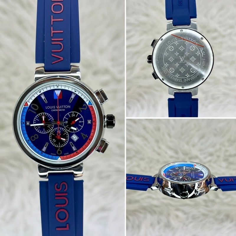jam tangan pria chorono aktif LV_Luis-Vuiton premium quality mesin japan Quartz