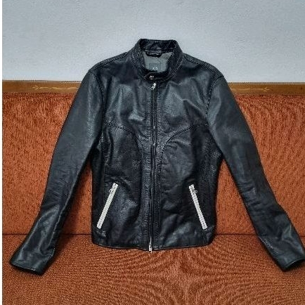 Jaket Kulit Pria Armani Exchange
