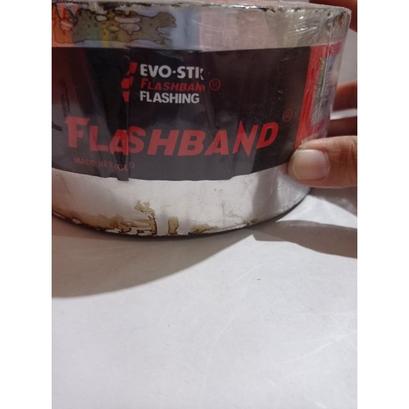 Flashband Lem penambal talang penutup kebocoran seketika merekat pada pasangan bata beton kayu besi 
