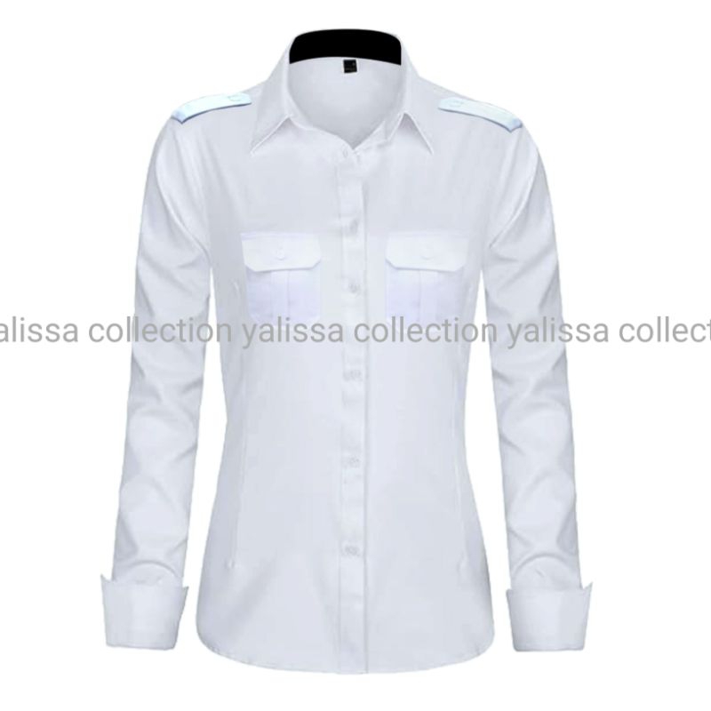 Baju Dinas Putih Pns Wanita Baju Pdh Wanita Putih Seragam Putih Pns Wanita Baju Putih Atasan Pns Cew