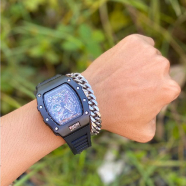 JAM TANGAN PRIA GASTRO SPORT ORIGINAL MODEL RM KASUAL ANALOG RUBBER TAHAN AIR