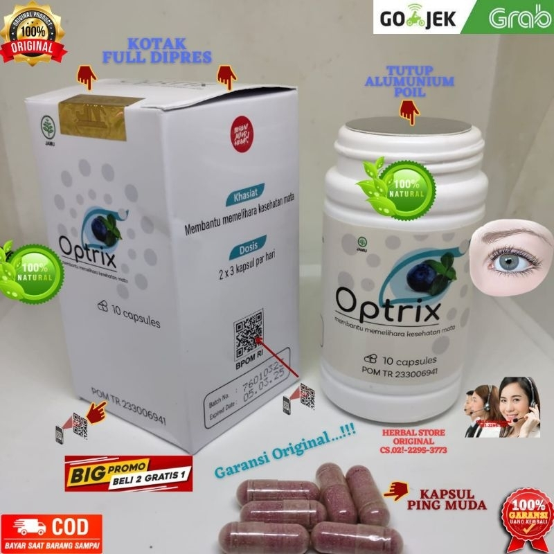 OPTRIX ORIGINAL OBAT MATA MINUS PLUS RABUN SILINDER KATARAK