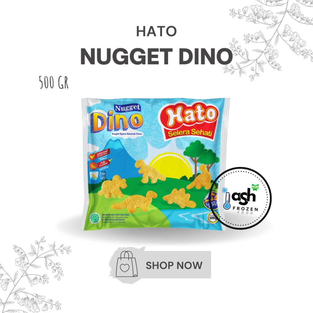 

HaTo Nugget Dino 500 Gr