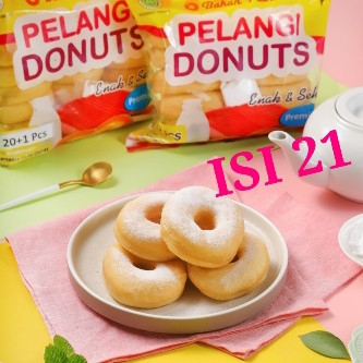 

DONAT PELANGI KENTANG/UBI/COKLAT ISI 21/24/10