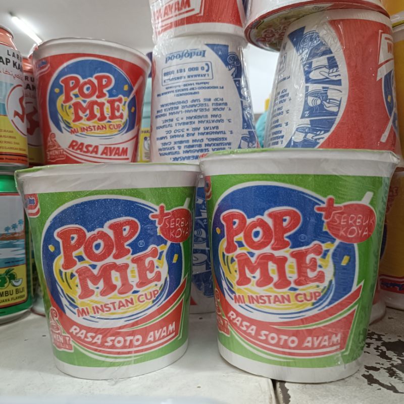 

Pop mie kuah soto ayam 3pcs #77g
