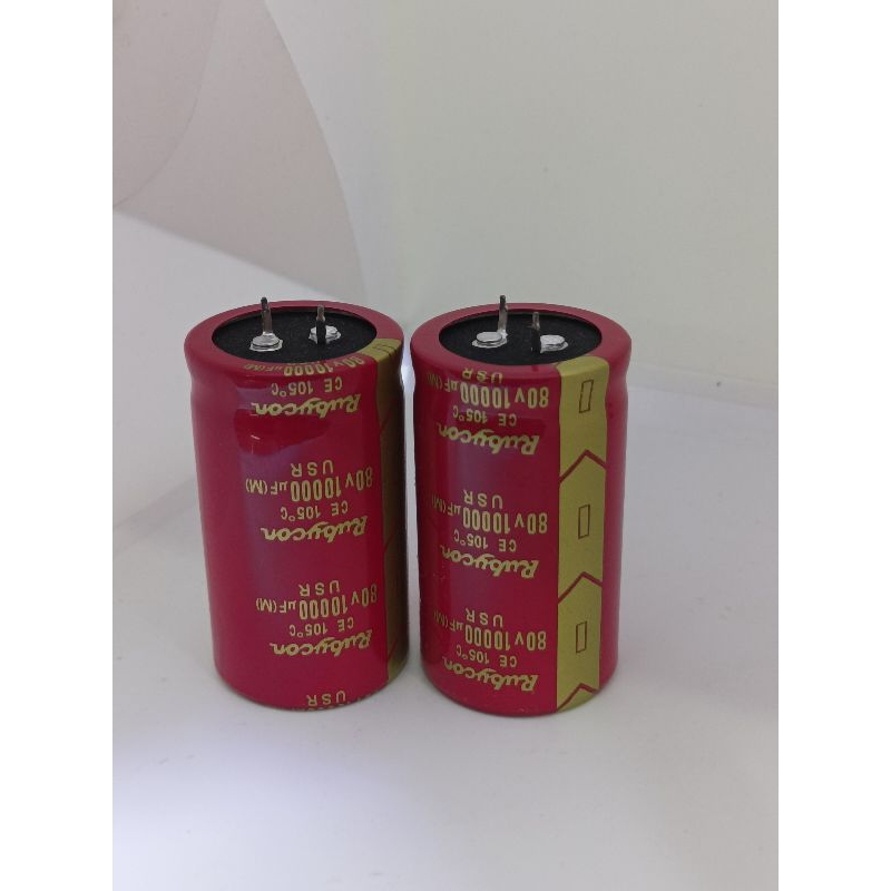 ELCO 80V 10000 UF RUBYCON ORIGINAL