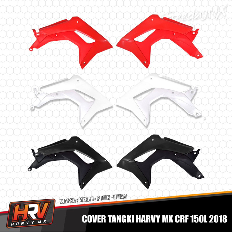 COVER BODY DEPAN CRF 150 2018 HRV RACING / COVER TANGKI CRF 150 HRV RACING