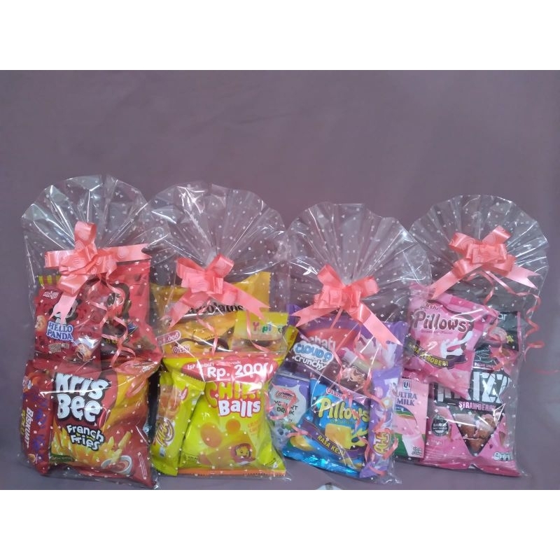 

Bingkisan Snack |Souvenir ulang tahun anak