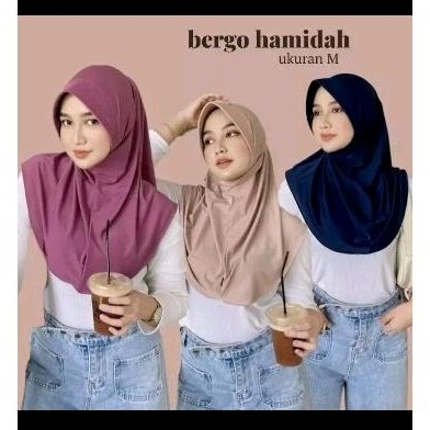 Bergo Sport/Jilbab Sport/Hijab Instan/Jilbab olahraga/Bergo Sport