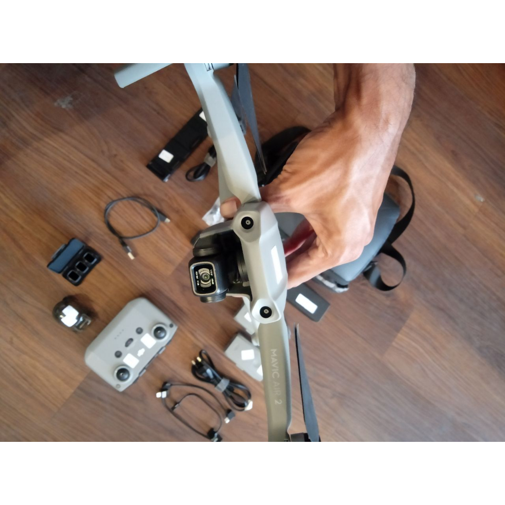 dji mavic air 2 second combo 2x baterai
