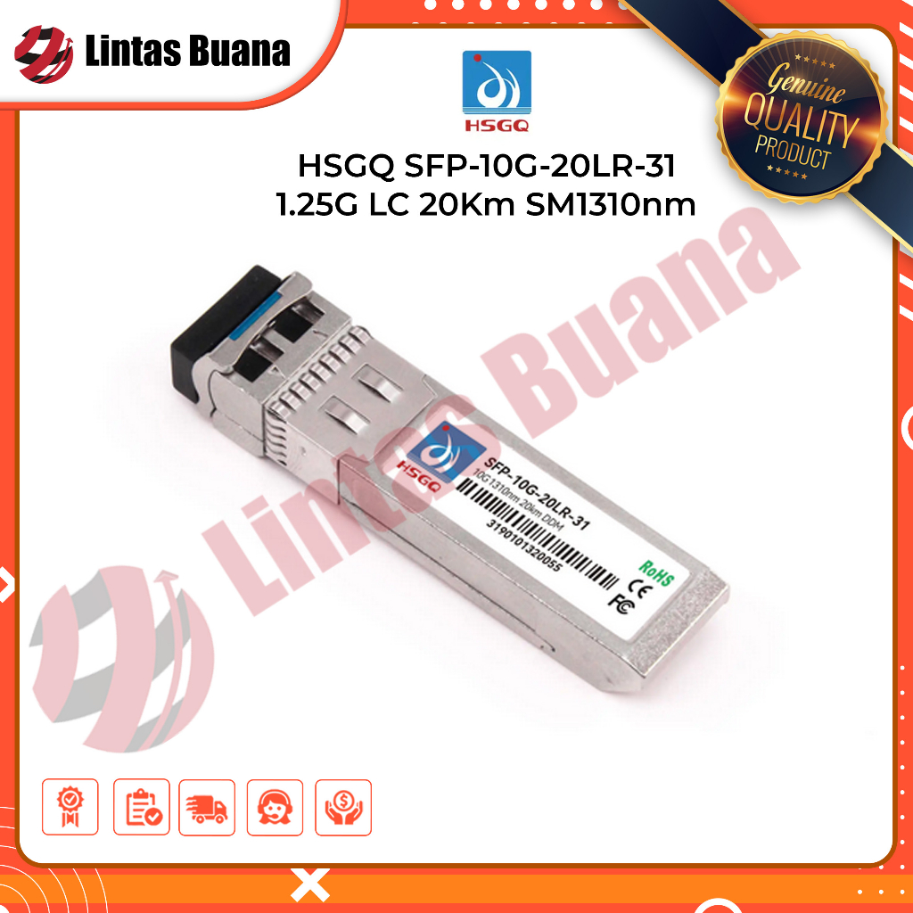 HSGQ SFP-10G-20LR-31 10G LC 20Km SM 1310 nm