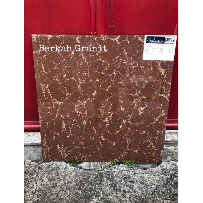 granit lantai merk Valentino gress kw 1 nevada dark brown 60x60