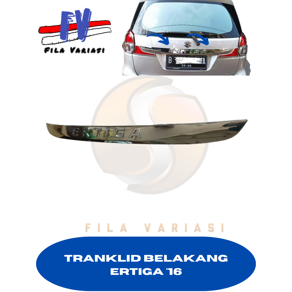 Trunklid Belakang Trunklid Mobil Suzuki Ertiga 2016