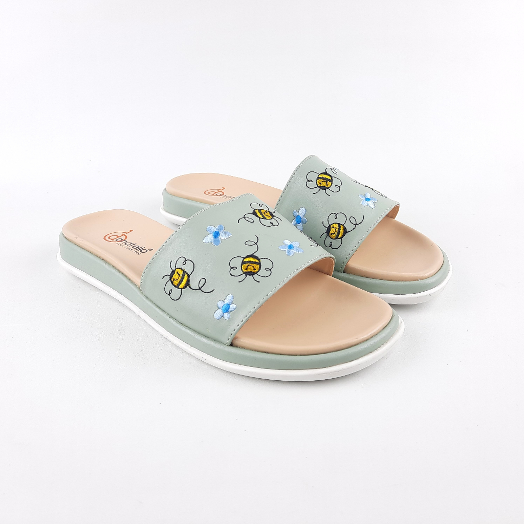 Sandal Slide Wanita Dewasa Donatello AV 61031 36-40