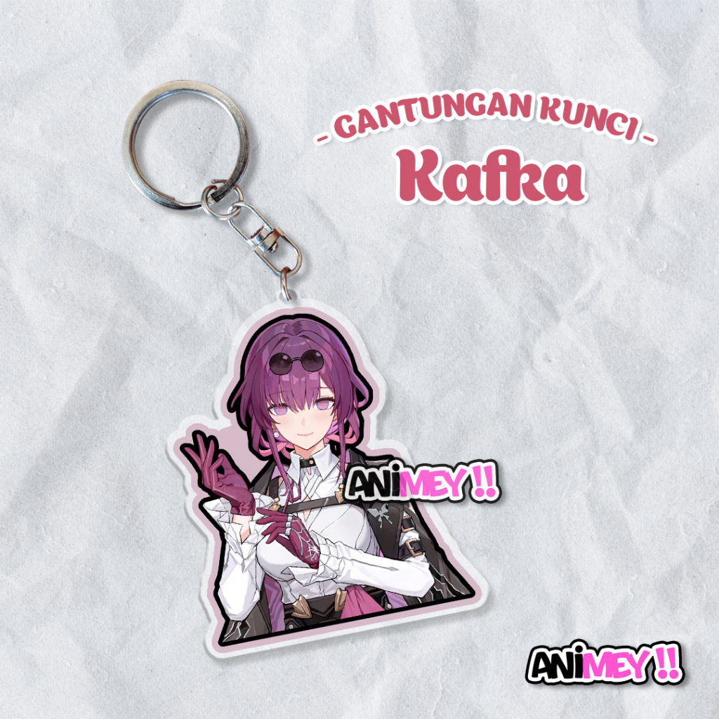 Gantungan Kunci Kafka / Keychain / Ganci Akrilik