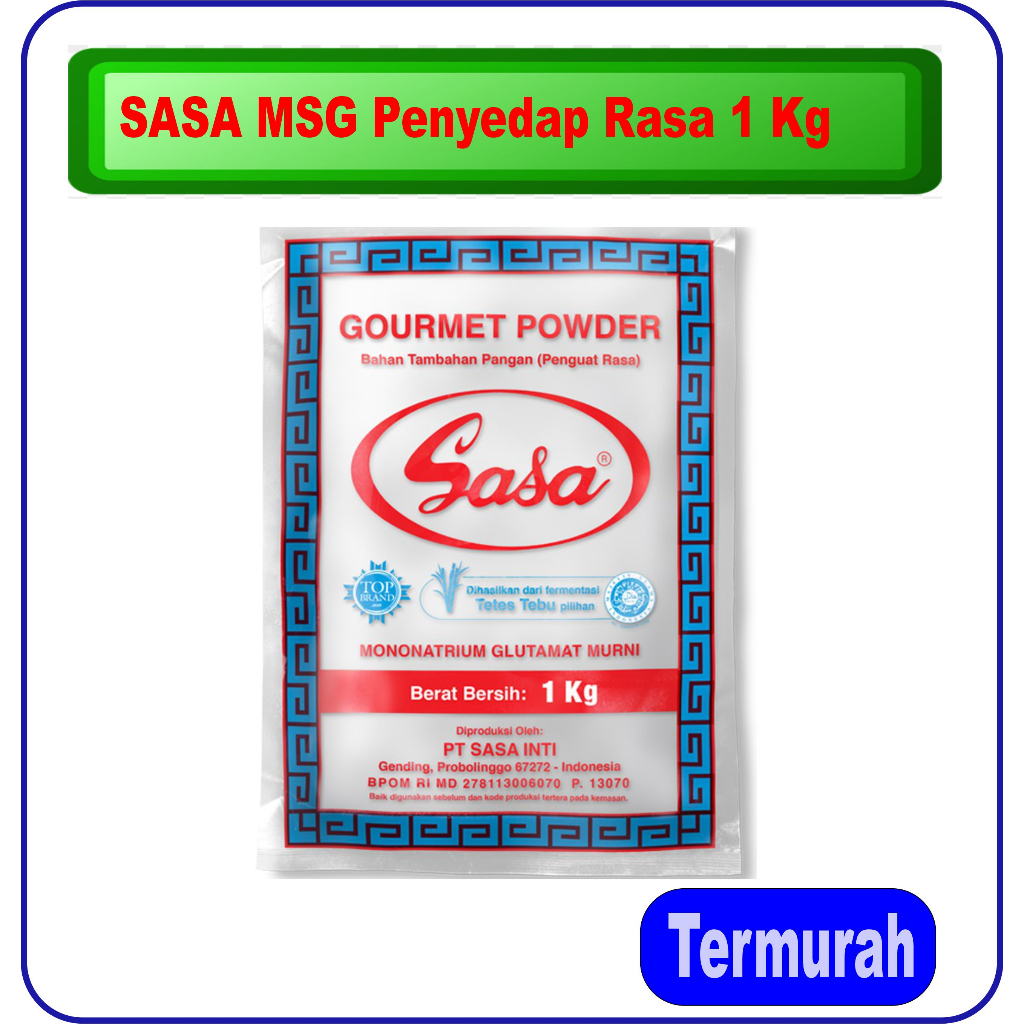 

Sasa Bumbu Penyedap Rasa 1 Kg 1000 Gram