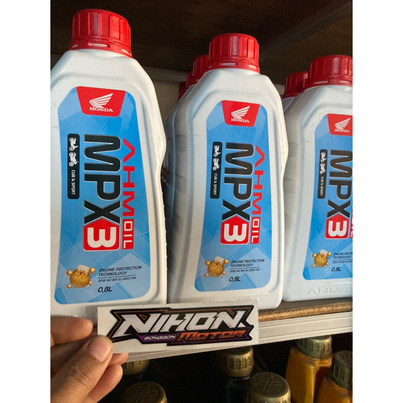 OLI HONDA AHM OIL MPX3 0,8L ORIGINAL