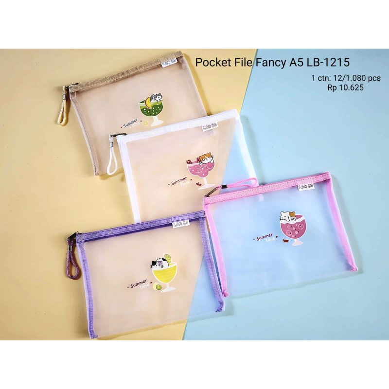 

POCKET FILE A5 LB-1215 / TAS FILE MURAH