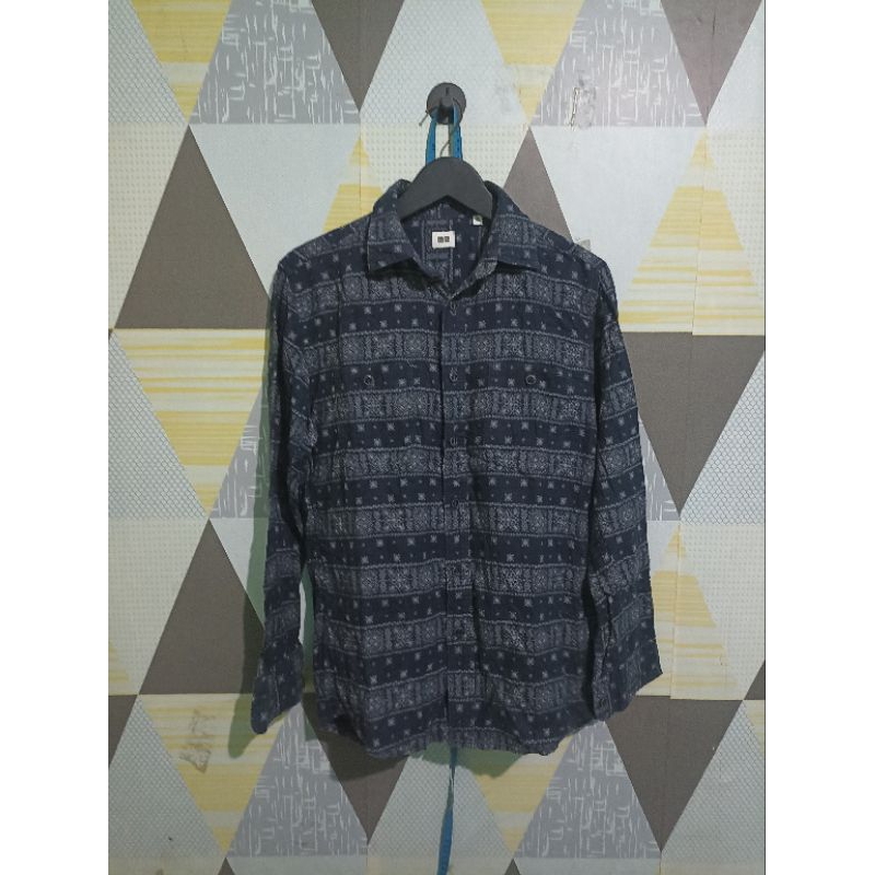 UNIQLO FLANEL NAVAJO