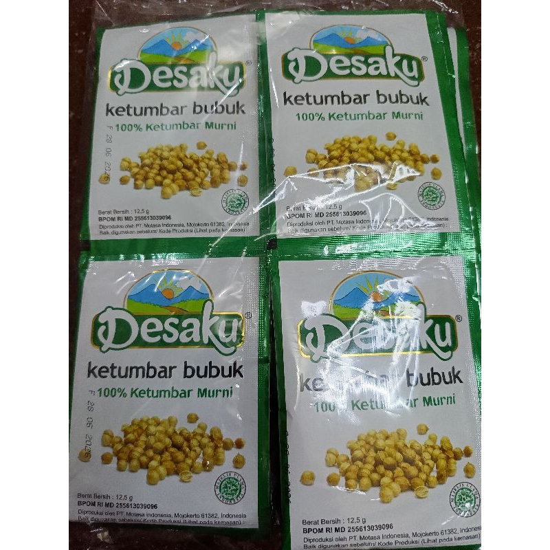 

paket 2 renceng ketumbar bubuk desaku 12,5 g