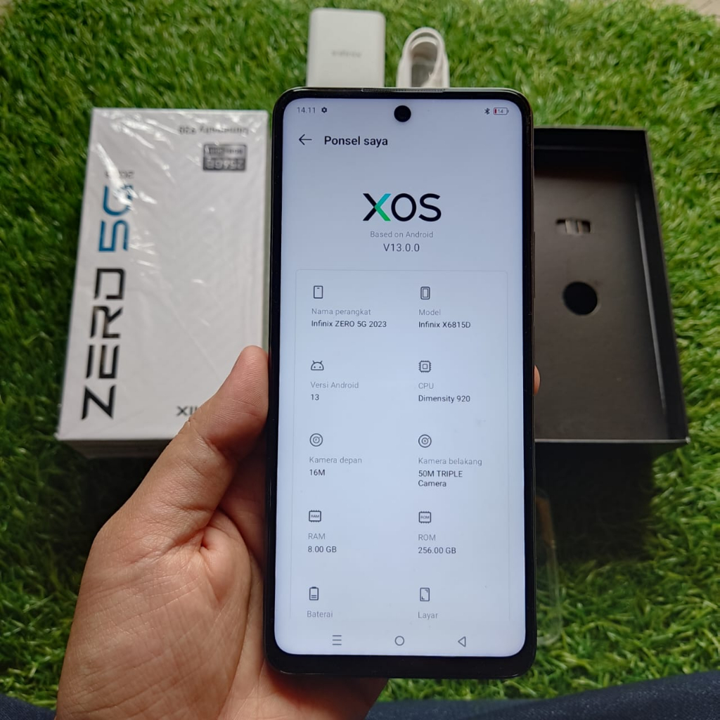 INFINIX ZERO 5G 2023 SECOND 8/256 GB HP SECOND HANDPHONE SECOND HP SEKEN HP BEKAS HP MURAH