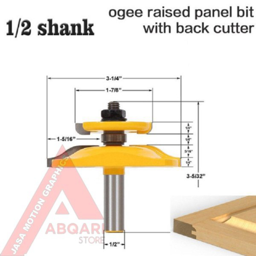 raised panel doors mata profil pintu dan jendela router bit
