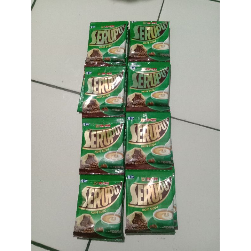 SERUPUT kopi susu @28g 1 renceng