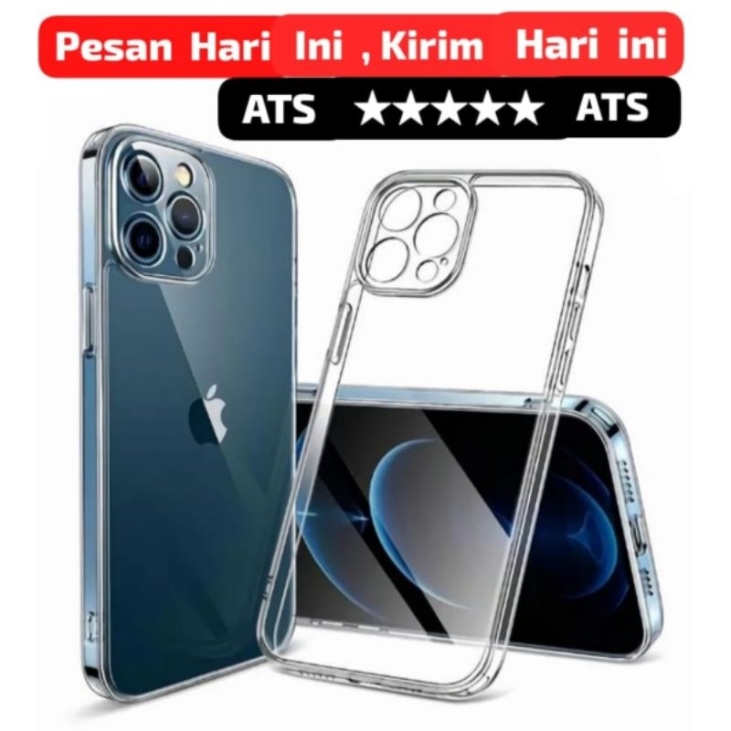 Silikon Bening Vivo All Tipe Clear Case Softcase , Four Sided Air Bag Camera Protection , SPACE CASE