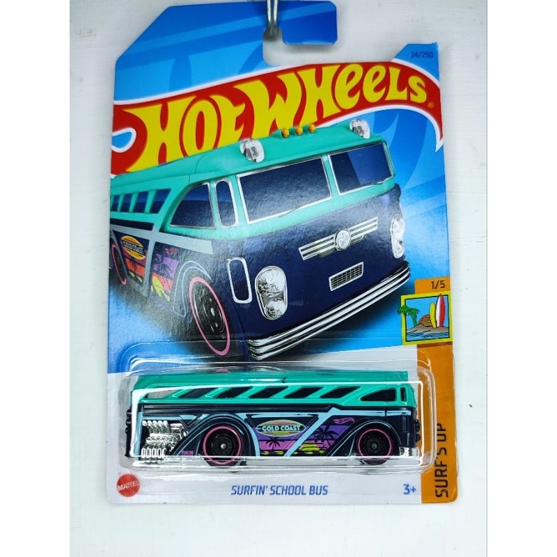 Hot Wheels Original Surfin' School Bus Terbaru