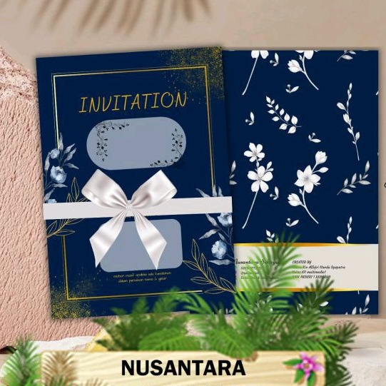 

PITA TEBAL paket undangan tebal isi 5 lembar