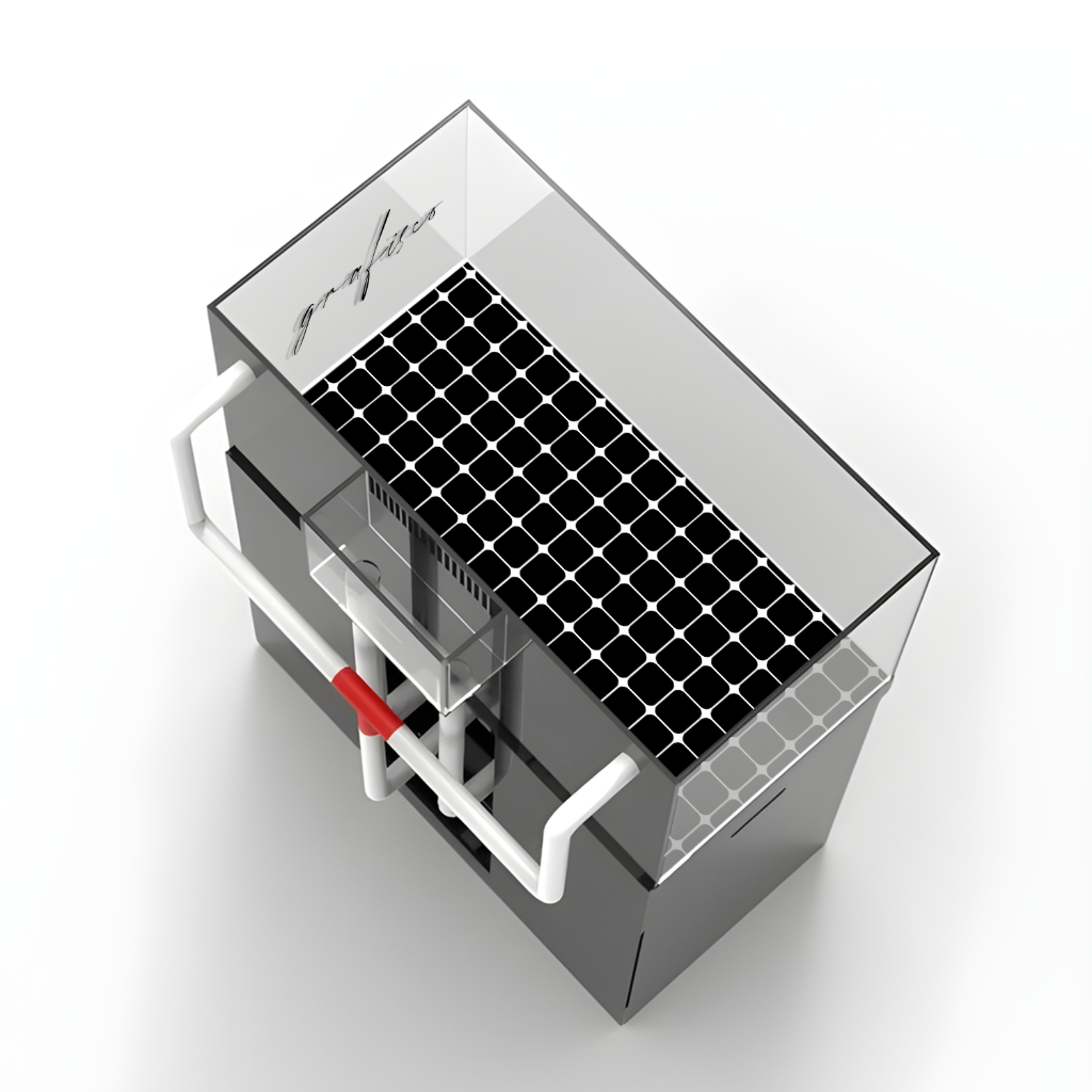 Background Aquarium, Stiker Aquarium Latar Belakang, Wallpaper Aquarium, Aquascape [Kotak Round]